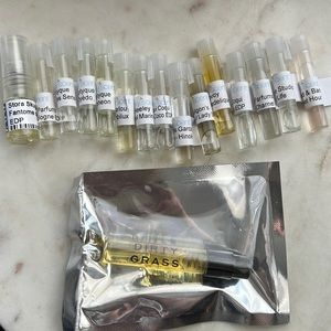 Luckyscent Luxury Niche Fragrance Sample Lot Diptyque Byredo BDK & more